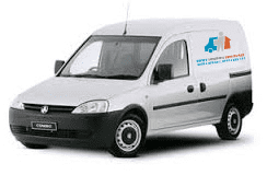 small house removal van